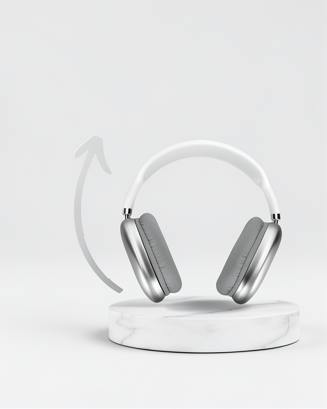 P9 Kablosuz Bluetooth Kulaklık ve 7 Kordonlu Akıllı Saat Kulak Üstü