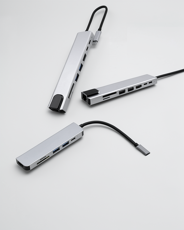 Macbook 3 In 1 Type-C To Hdmı USB 3.0 Dönüştürücü Adaptör