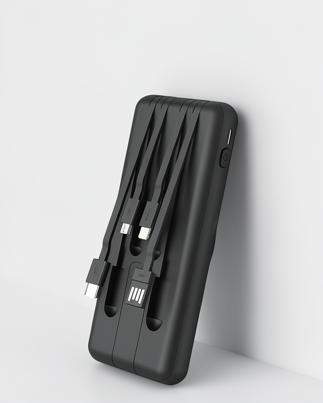 Çoklu Şarj Özelliğine Sahip Hızlı Şarjlı Dijital Göstergeli Powerbank