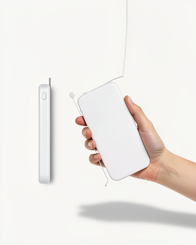 Hızlı Şarj Özellikli 5000 Mah Taşınabilir Kablosuz Şarj Aleti