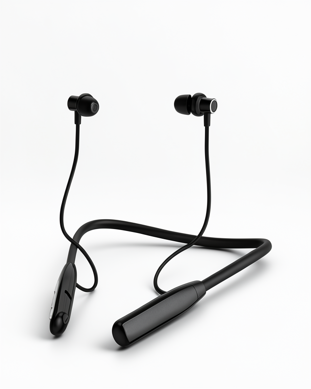 Bluetooth Kulaklık Yüksek Ses Kalitesi ile 100 Saat Boyun Bantlı