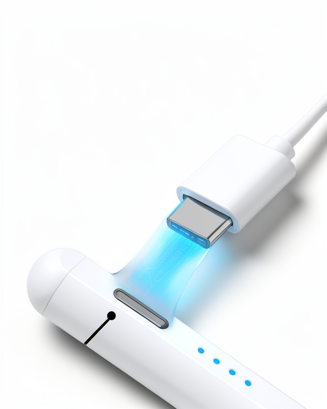 Şarjlı Dokunmatik Kalem Stylus Pen Tablet Kalemi Android ve iOS Uyumlu