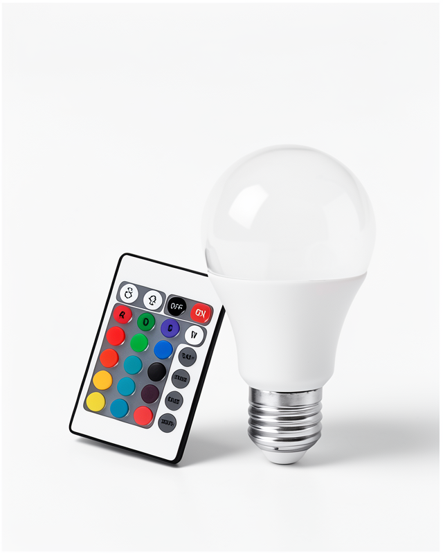 Renk Değiştirebilen 100 Watt LED Işık Ampul RGB Led Lamba