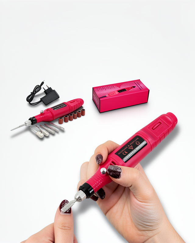 Elektrikli USB Girişli Manikür Pedikür Seti Nasır Temizleyici