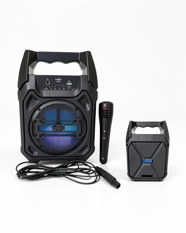 Şarj Edilebilir 6.5 İnç Bluetooth Hoparlör - Güçlü Ses Performansı