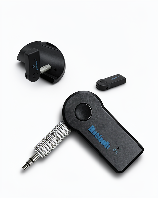 Aux Car Bluetooth Kablosuz Araç Bağlantı Kiti, Tüm Araçlarla Uyumlu