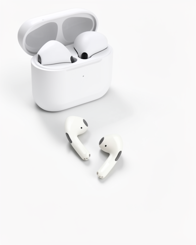 Yeni Nesil Pro Beyaz Bluetooth Kulaklık Yüksek Ses Kalitesi ve ANC Özelliği