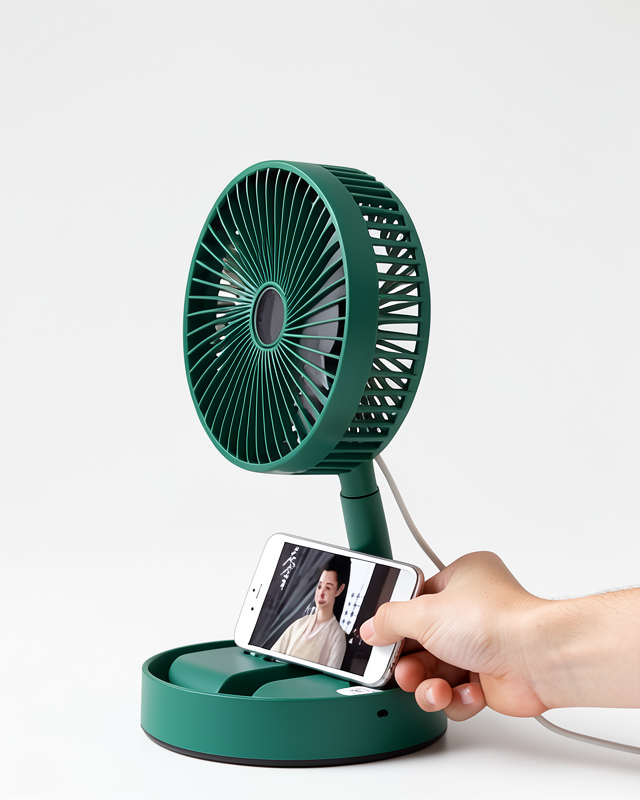 Telefon Tutucu Vantilatör Mini Fan Soğutucu