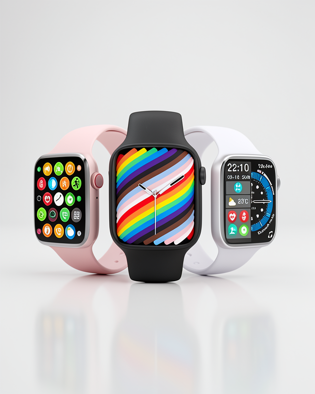 Şık ve Çok Fonksiyonlu Akıllı Saat, iOS ve Android ile Uyumlu