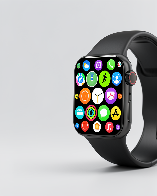 44mm Çelik Kasa ile Akıllı Saat, OLED Ekran ve Gelişmiş Sağlık İzleme