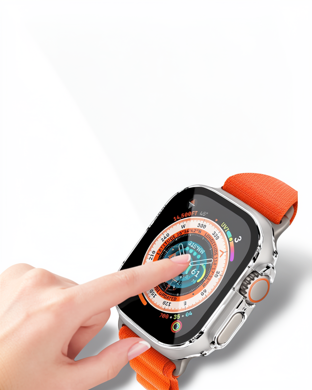 49MM Dokunmatik Akıllı Saat Bluetooth Bağlantısı ile Sağlık ve Spor Takibi