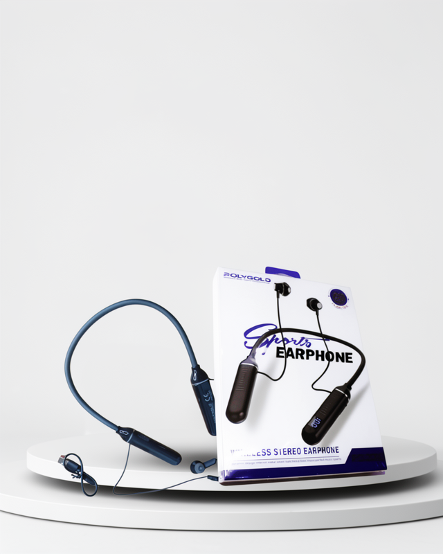 Polygold PG-100 Bluetooth Kulaklık – Konforlu Boyun Bantlı Tasarım, Net Ses