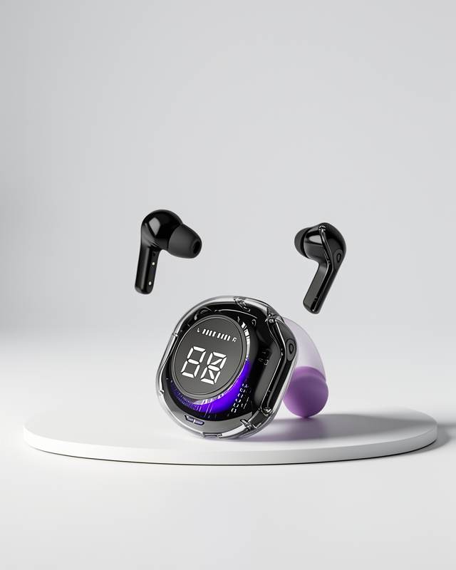 Kablosuz Kulaklık ANC ve ENC Özellikli Bluetooth Kulak İçi Kulaklık Şarj Göstergeli