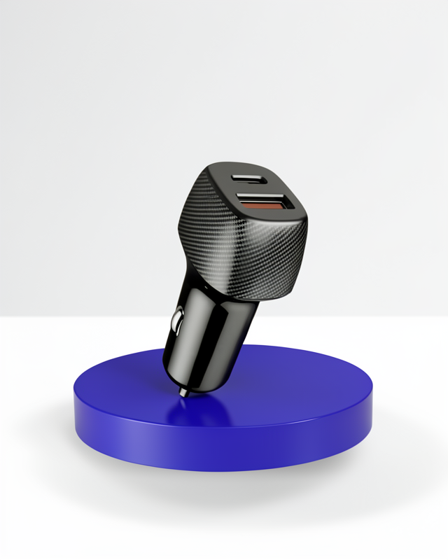 Araç İçi Hızlı Şarj Çakmaklığı 38W USB Type-C Girişli Oto Şarj Aleti