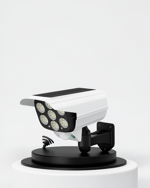 LED Lamba-Güneş Paneli Destekli Uzaktan Kumandalı Solar LED Lamba