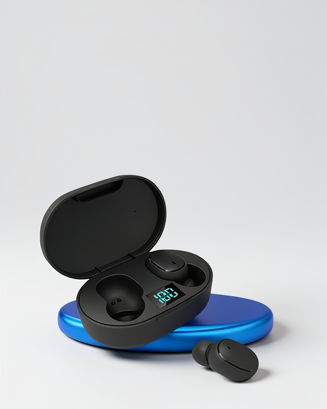 Bluetooth Kulaklık TWS Yüksek Ses Kaliteli Kesintisiz Dijital Göstergeli Kulaklık
