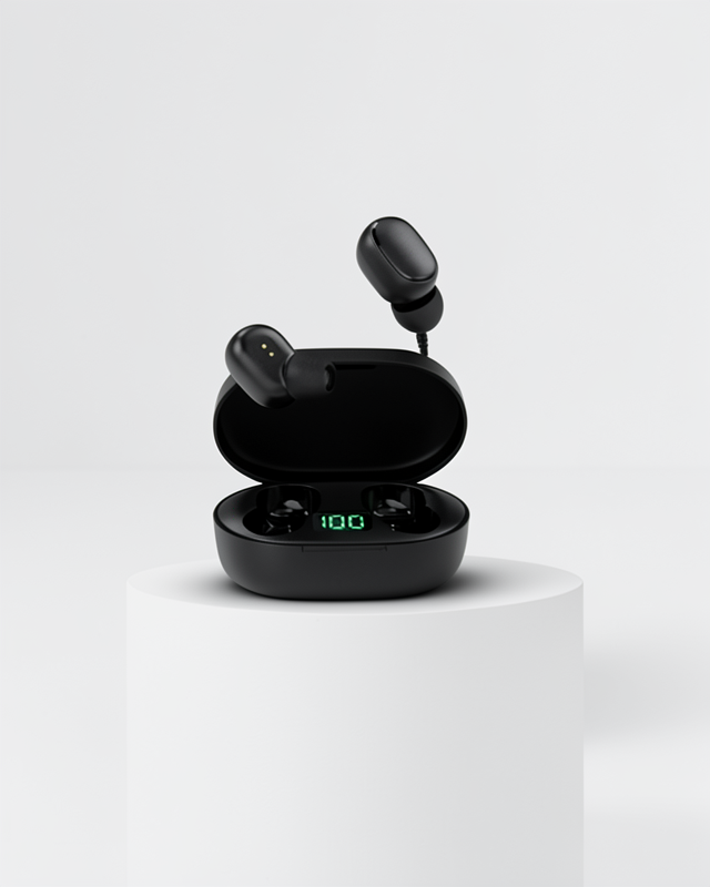 Kablosuz Kulak İçi Bluetooth Kulaklık Stereo Dokunmatik Kontrollü Kulaklık