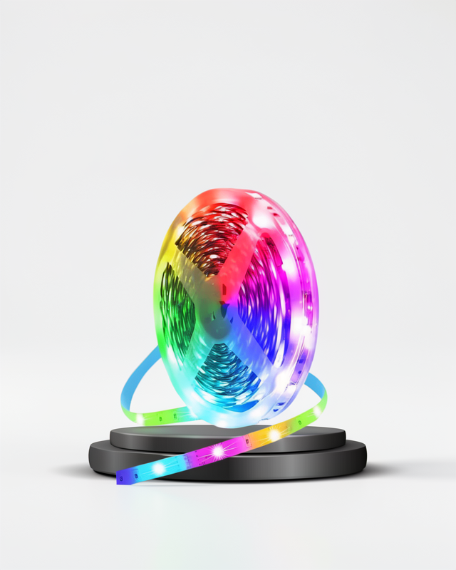 RGB Şerit Led 10 Metre Led Işık Kumanda ile Kontrol RGB