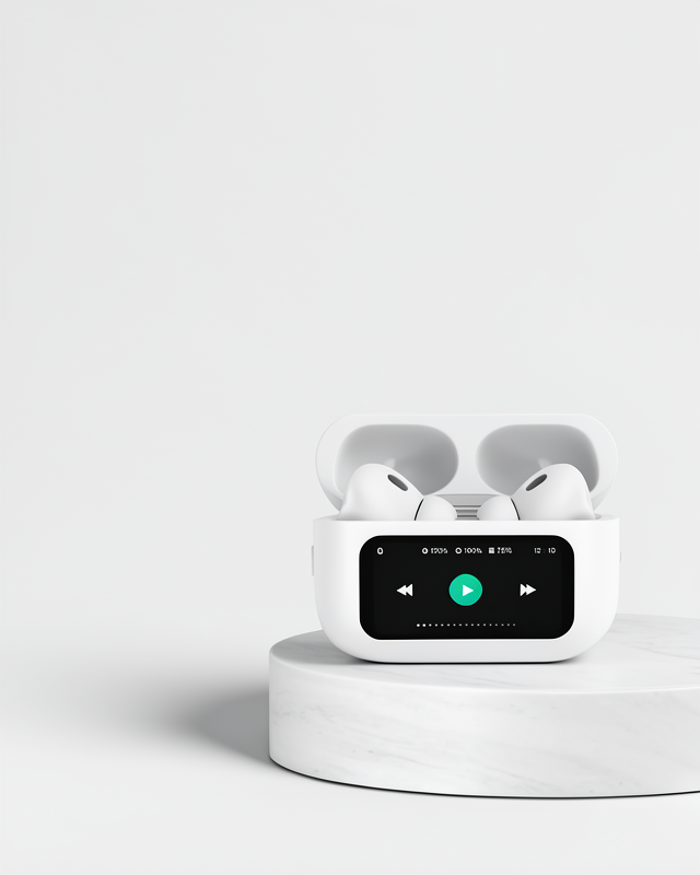 Bluetooth Kulak İçi Kulaklık Dokunmatik Ekran ANC/ENC Android iOS
