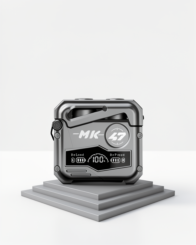 MK47 Bluetooth Kulaklık TWS kablosuz dokunmatik kontrol Hi-fi Stereo