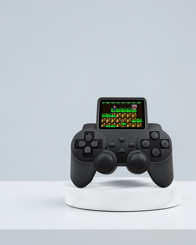 Mini Atari 520 Retro Oyun Konsolu Kablosuz 520 Oyun Seçeneği
