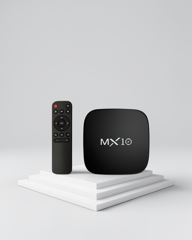 Akıllı TV kutusu Mx Box Android 7.1 2.4G Wifi