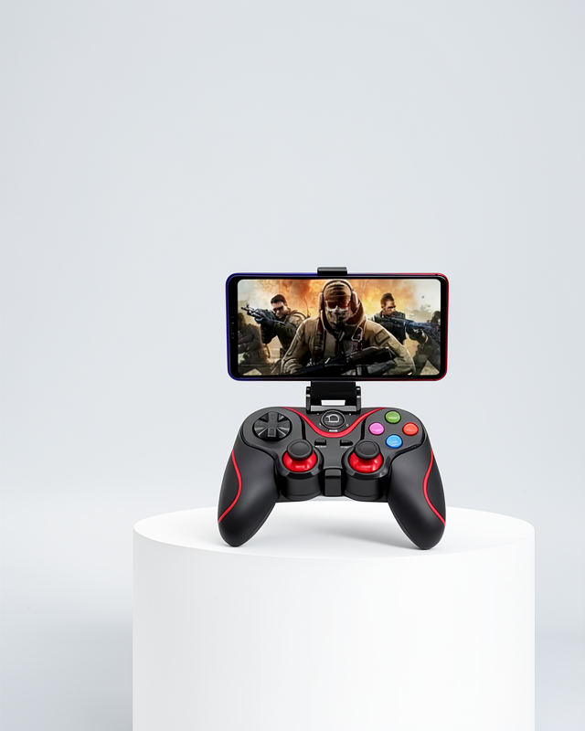 Kablosuz Oyun Kolu Bluetooth Joystick Android Uyumlu Gamepad