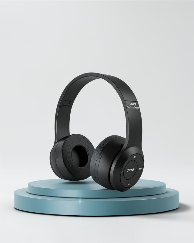 Kulak Üstü Bluetooth Kulaklık Yüksek Ses Kaliteli Ayarlanabilir