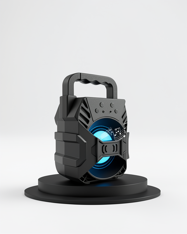 Kablosuz Bluetooth Hoparlör RGB Işıklı Taşınabilir Yüksek Ses Kaliteli