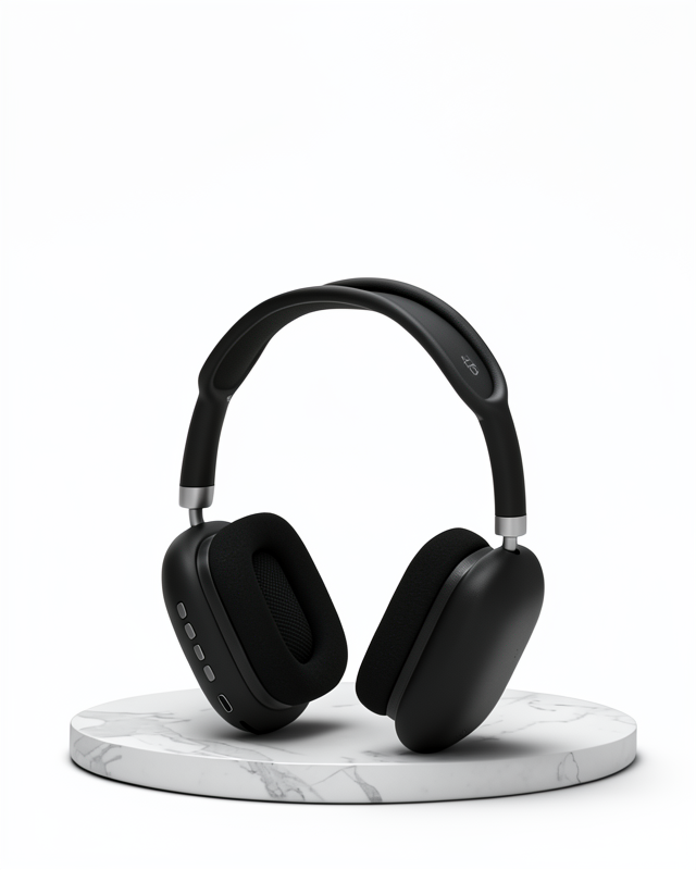 Kulak Üstü Kablosuz Bluetooth Kulaklık Yumuşak Süngerli SD Kart Girişli