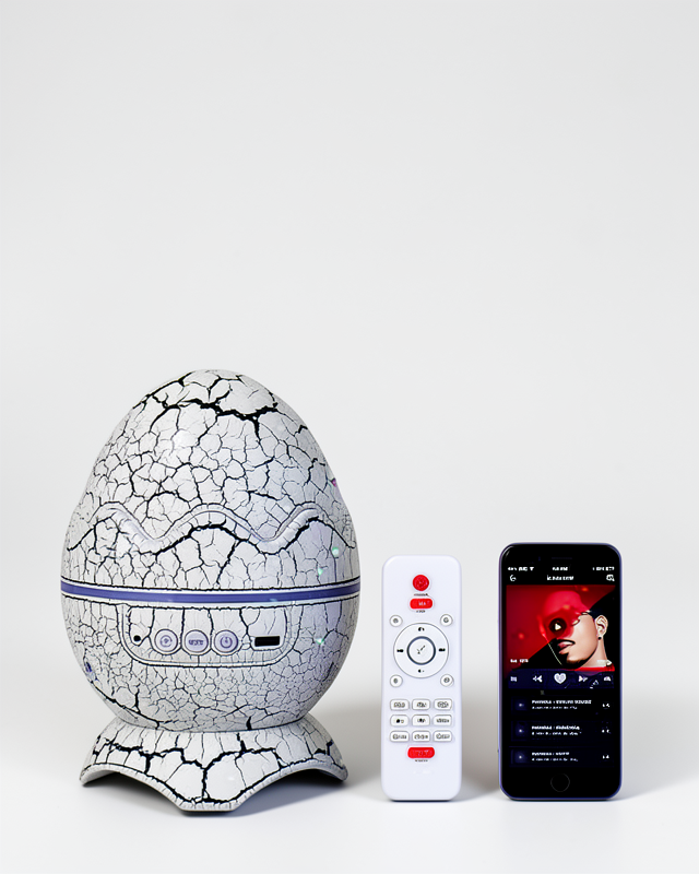 Bluetooth Hoparlör Dinozor Speaker Renk Değiştirme Projeksiyon Modu Gece Lambası