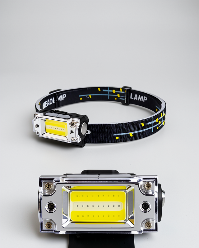 USB şarjlı ayarlanabilir pratik kafa lambası led fener