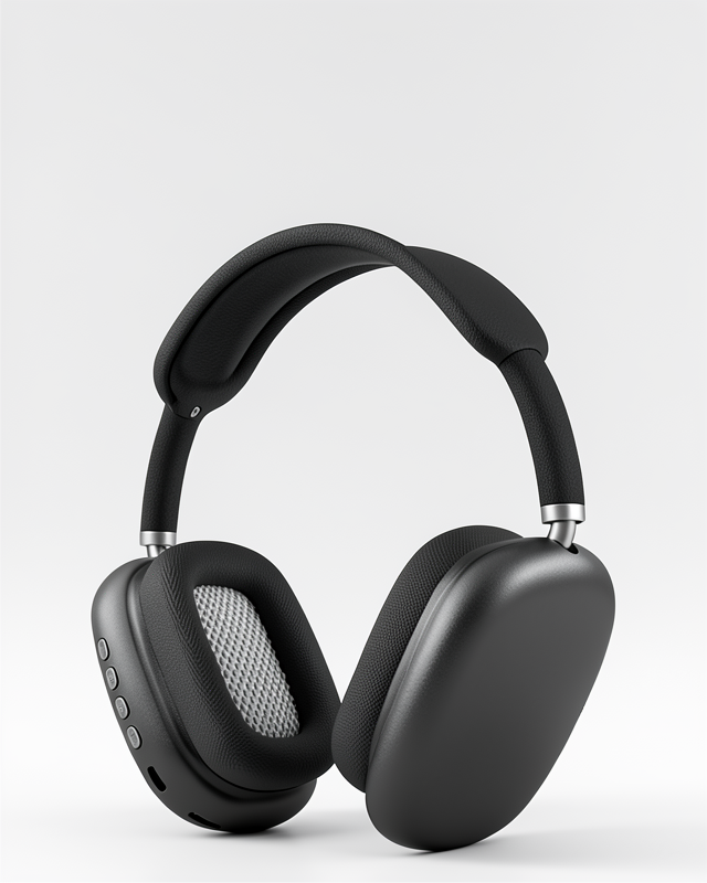 Bluetooth Kulaklık P9 Plus, Ayarlanabilir Mikrofonlu ve Hi-fi Ses Kalitesi, Siyah