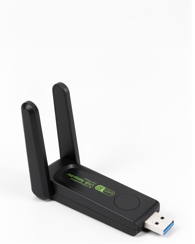 USB 3.0 Destekli Dual Band Wifi Alıcı Adaptör