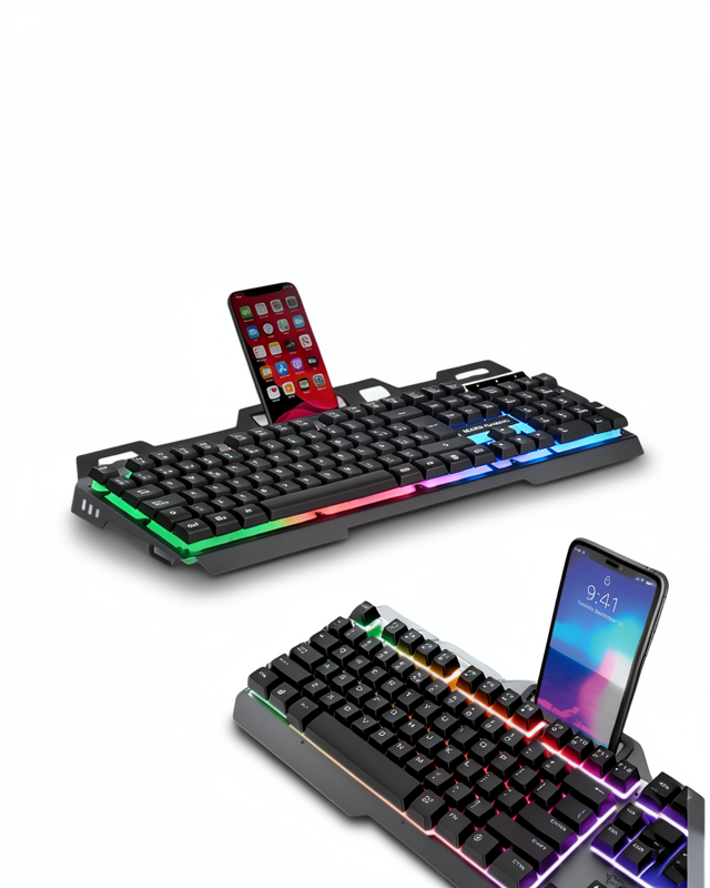 RGB Işıklı Q Klavye ve Mouse Hediyeli Oyuncu Klavyesi