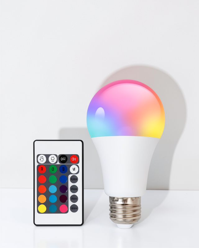RGB Işıklı 100W Led Işık, Enerji Dostu Led Ampul