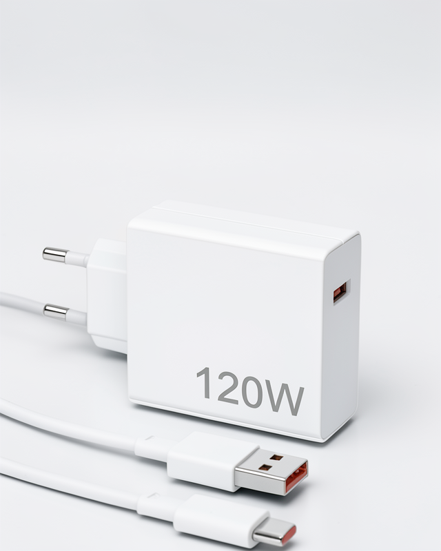 Turbo Şarj Aleti 120W Type-C Uyumlu Şarj Cihazı