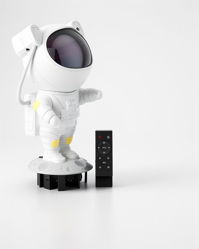 Sevimli Astronot Lamba Speaker Projeksiyon Çocuklar İçin Özel
