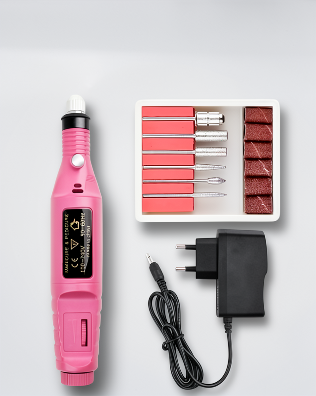 Elektrikli USB Girişli Manikür Pedikür Seti Nasır Temizleyici