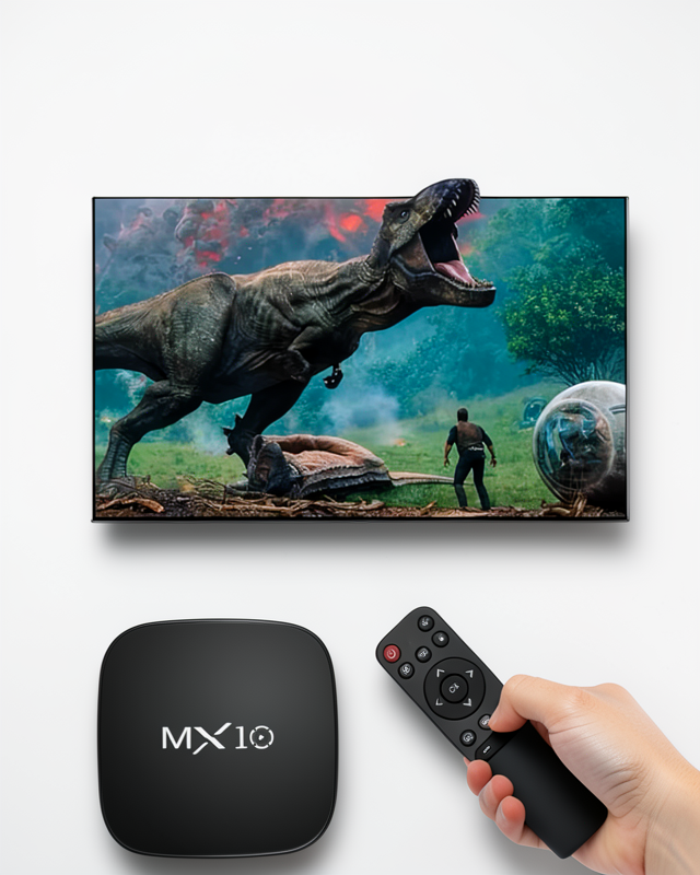 Mx Box S 8 GB HD çözünürlükte 4K TV uyumlu
