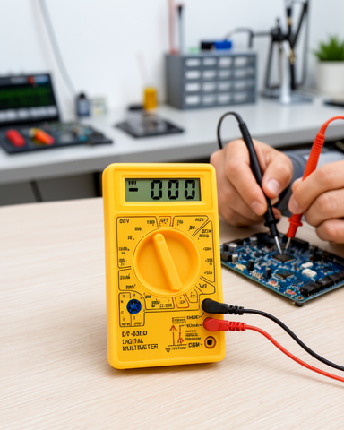 Yeni Nesil Volt Amper Direnç Ölçümü İçin Profesyonel Dijital Multimetre