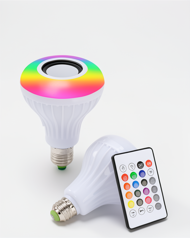 Led Lamba Özellikli Kablosuz Bluetooth Hoparlör