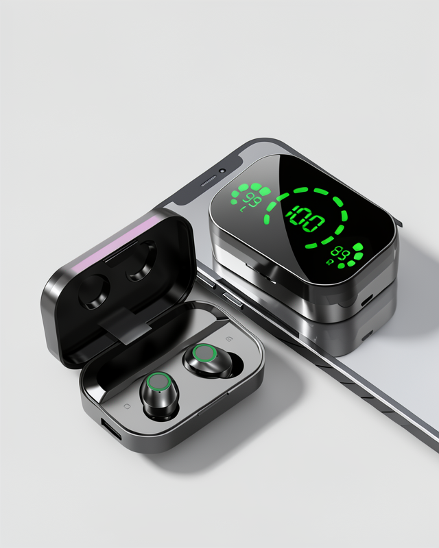 Mikrofonlu Bluetooth Kulaklık, Dokunmatik Kontrol ve ANC Özellikli