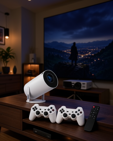 Yeni Nesil 4K Projeksiyon Cihazı Bluetooth 5.0 ve Wi-Fi 6 Desteğiyle