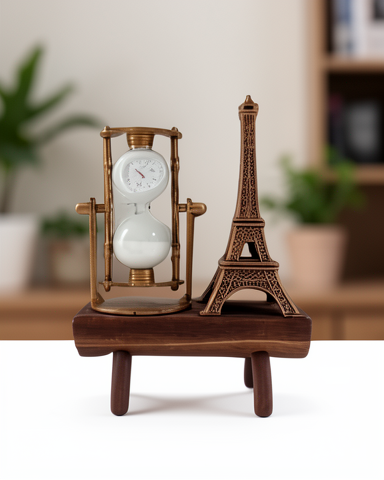 Dekoratif Eşya Eyfel Retro Kum Saati Paris Eyfel Kulesi Hediyelik