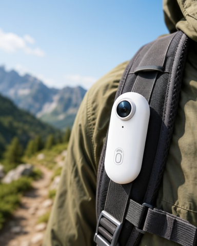 WiFi Özellikli 360° Klipsli 4K Full HD Spor Kamerası