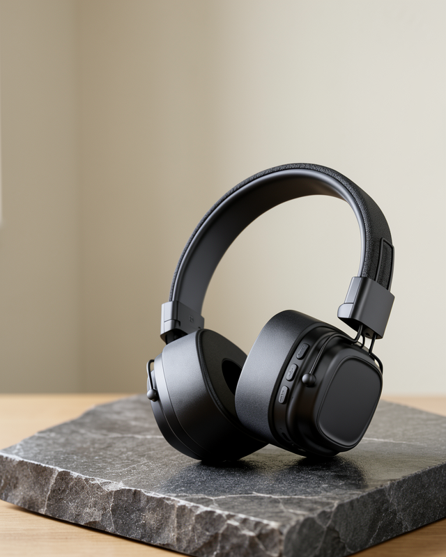 Katlanabilir Tasarıma Sahip Güçlü Baslı Bluetooth Kulak Üstü Kulaklık