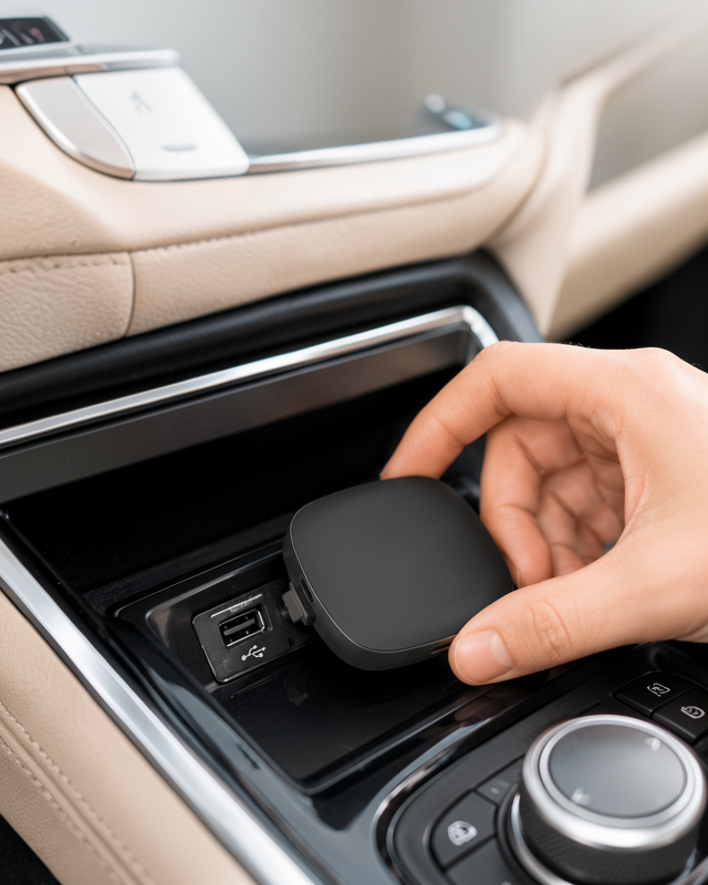 Yeni Nesil 5.8GHz Hızlı WiFi ve Kompakt Tasarımlı Android Auto Kablosuz Bağlantı Adaptörü