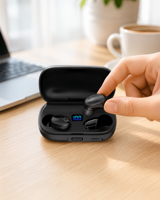 Yeni Nesil A10s TWS Bluetooth 5.0 Kablosuz Kulaklık Yüksek Ses Kalitesi