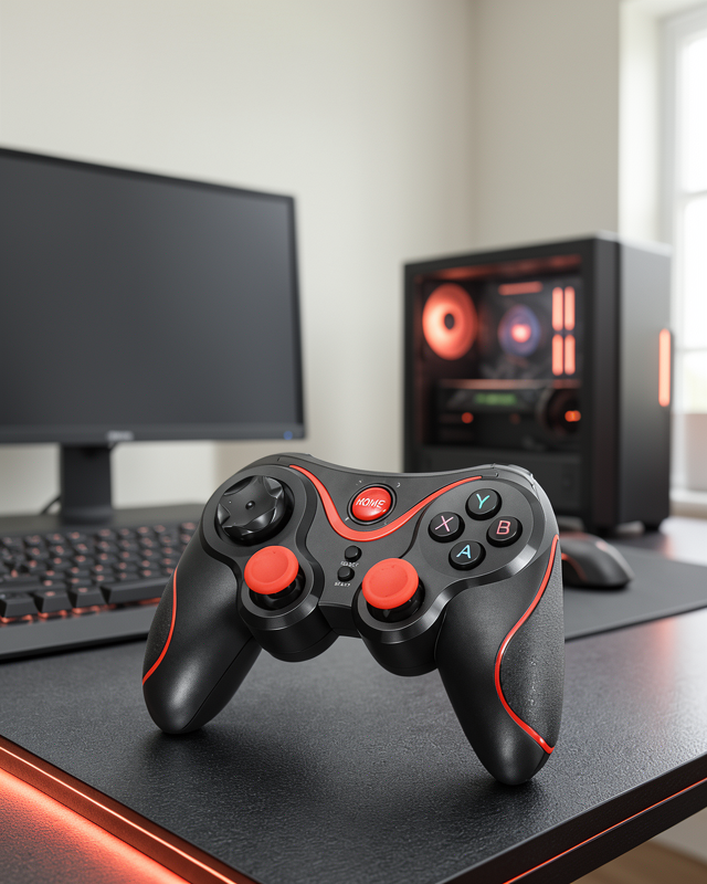 Düşük Gecikme Teknolojisi ile Ergonomik Kavrama Gamepad